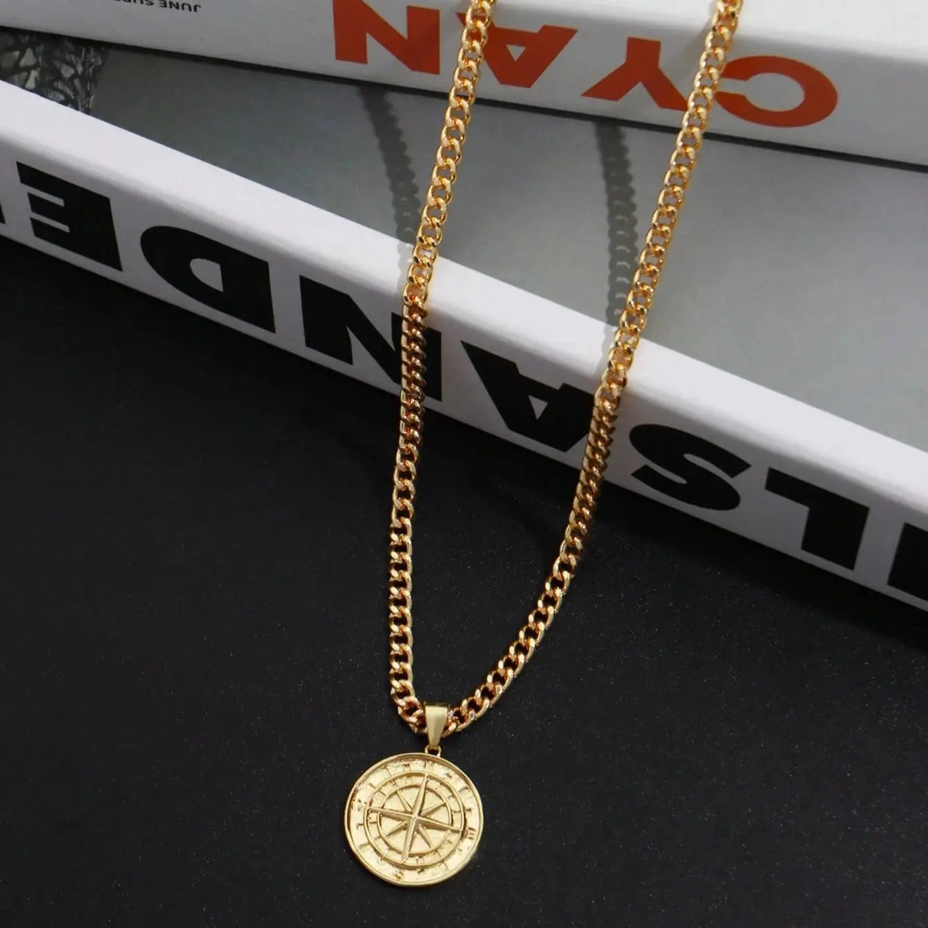 IREP Compass Pendant Necklace IREPBRAND 