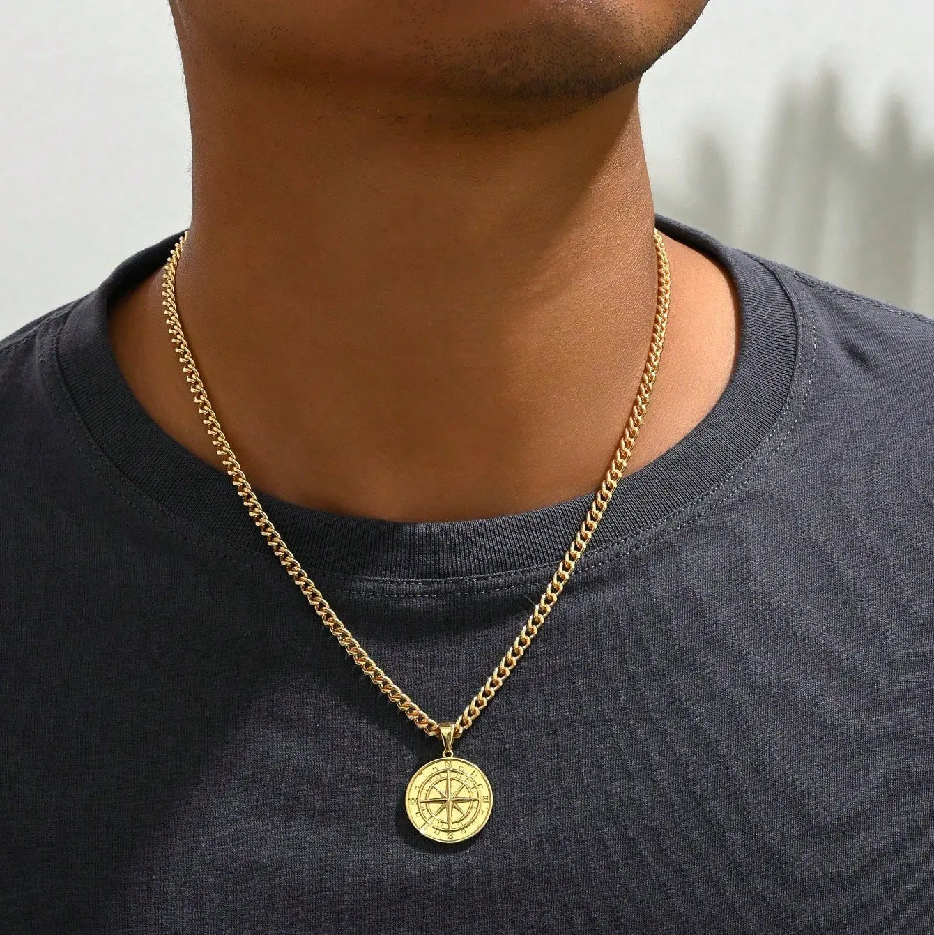 IREP Compass Pendant Necklace IREPBRAND 