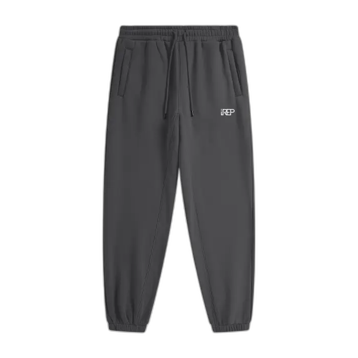 IREP Classic Sweatpants -Dark Gray/White - iRepBrand