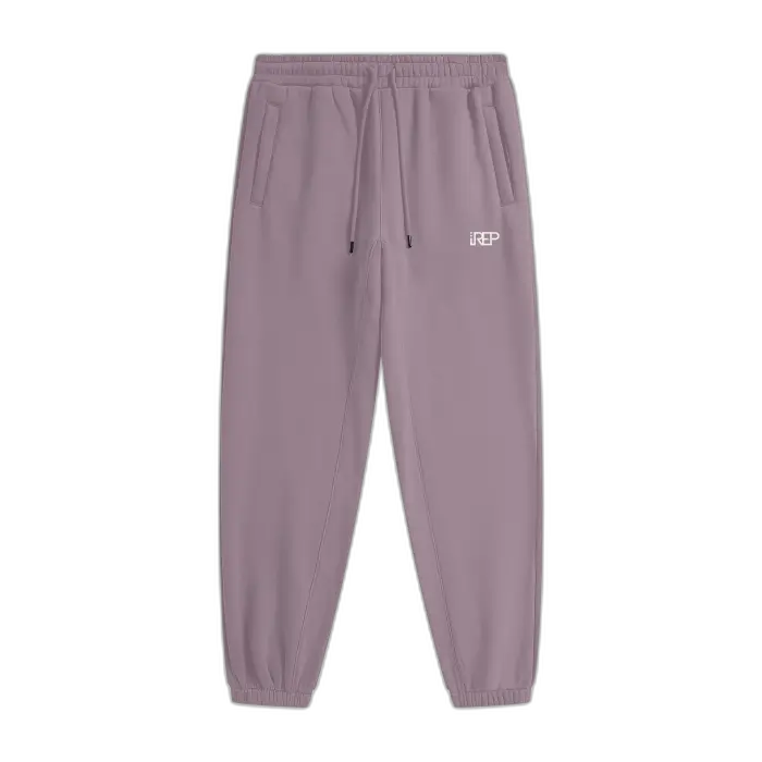 IREP Classic Sweatpants - Ash Purple/White - iRepBrand