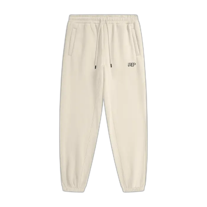 IREP Classic Sweatpants - Cream Apricot/Black - iRepBrand