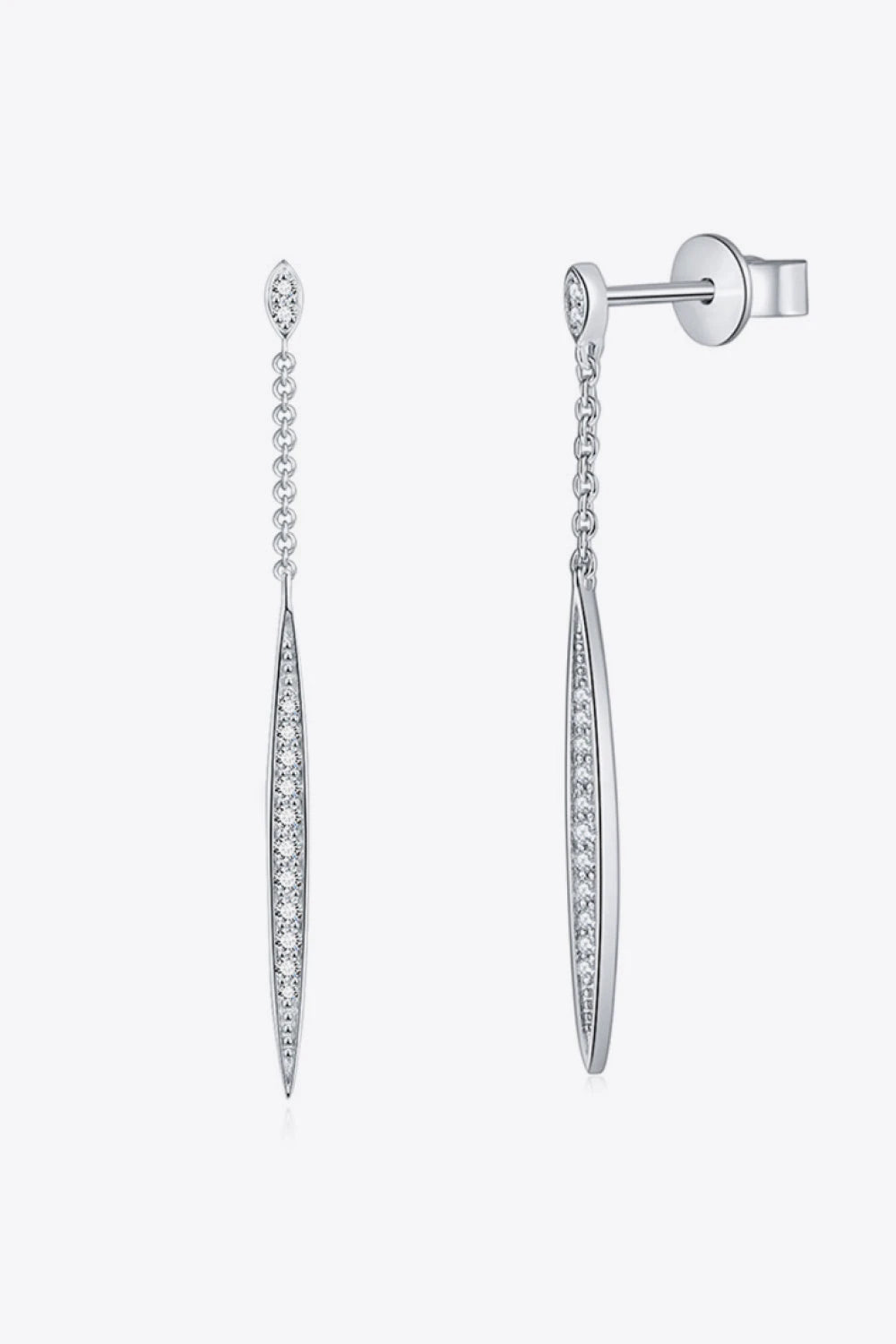 IREP Adelyn Moissanite Drop Earrings Earrings iRepBrand