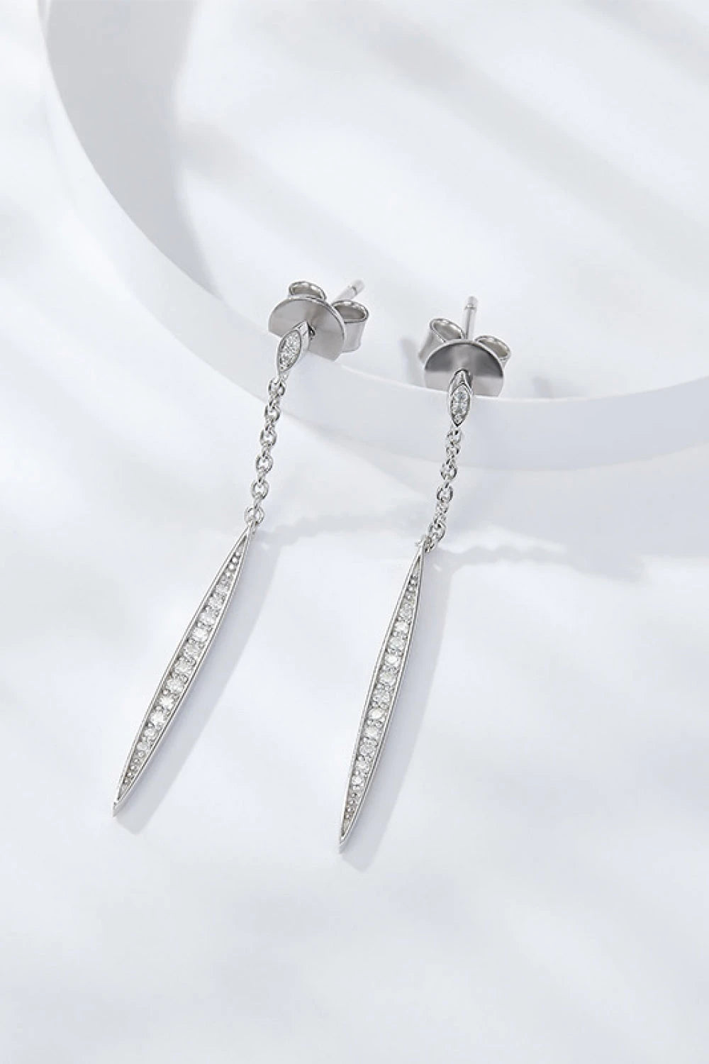 IREP Adelyn Moissanite Drop Earrings Earrings iRepBrand