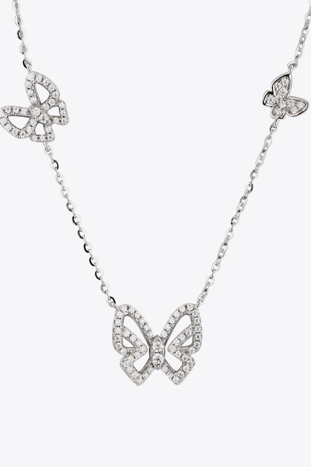 IREP Butterfly Alessia Moissanite Necklace Chain iRepBrand
