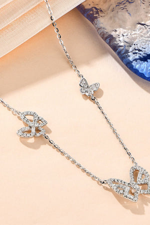 IREP Butterfly Alessia Moissanite Necklace Chain iRepBrand