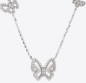 IREP Butterfly Alessia Moissanite Necklace Chain iRepBrand