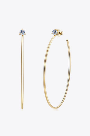 IREP Caroline Moissanite Hoop Earrings Earrings iRepBrand