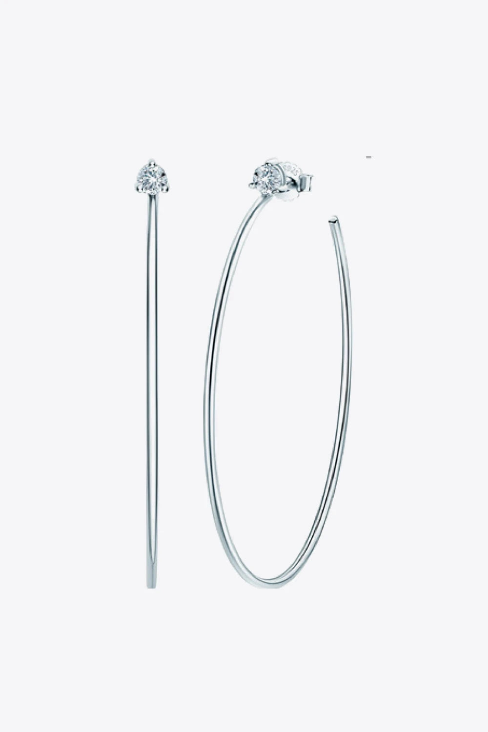 IREP Caroline Moissanite Hoop Earrings Earrings iRepBrand
