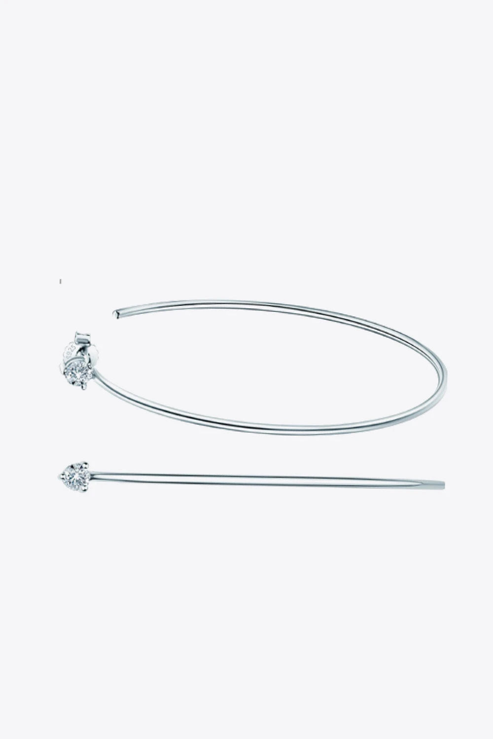 IREP Caroline Moissanite Hoop Earrings Earrings iRepBrand