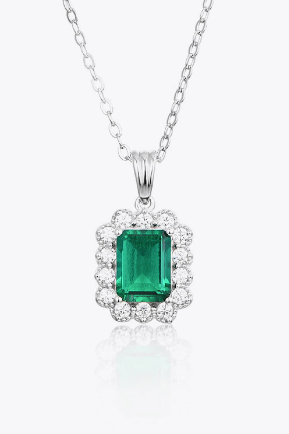 IREP Entente 1.5 Carat Lab-Grown Emerald Necklace Chain iRepBrand