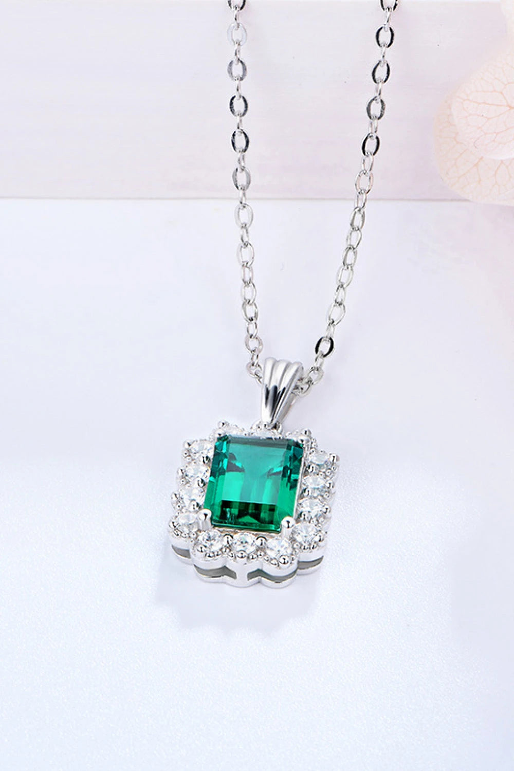 IREP Entente 1.5 Carat Lab-Grown Emerald Necklace Chain iRepBrand