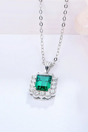 IREP Entente 1.5 Carat Lab-Grown Emerald Necklace Chain iRepBrand