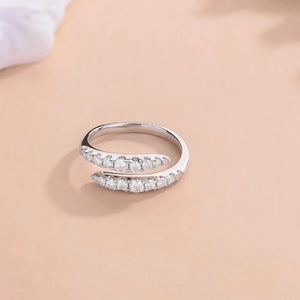 IREP Eudora Moissanite Bypass Ring Ring iRepBrand