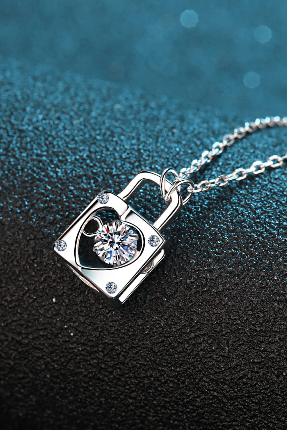IREP Jena Pendant Lock Moissanite Necklace Chain iRepBrand