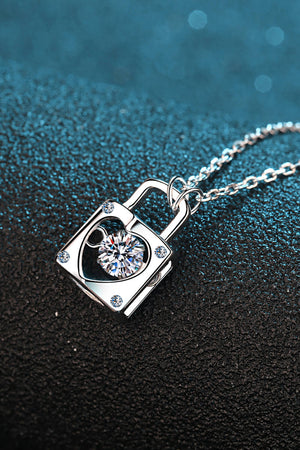 IREP Jena Pendant Lock Moissanite Necklace Chain iRepBrand