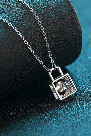 IREP Jena Pendant Lock Moissanite Necklace Chain iRepBrand