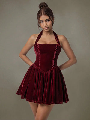 IREP Jeneva Velvet Dress Dress iRepBrand