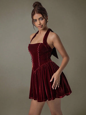 IREP Jeneva Velvet Dress Dress iRepBrand