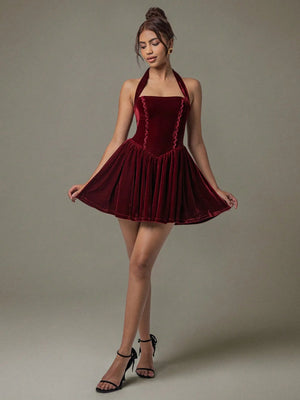 IREP Jeneva Velvet Dress Dress iRepBrand