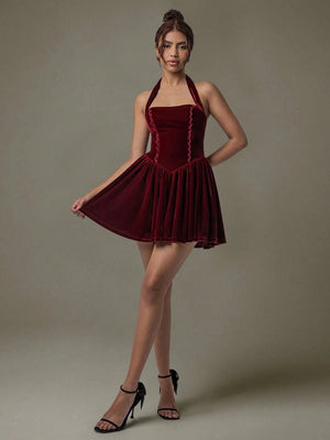 IREP Jeneva Velvet Dress Dress iRepBrand