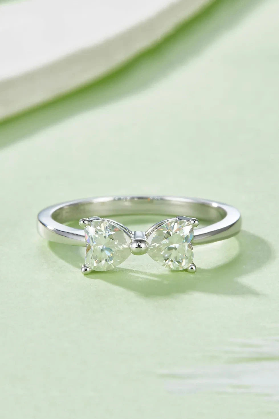 IREP Kerensa Moissanite Bow Ring Ring iRepBrand