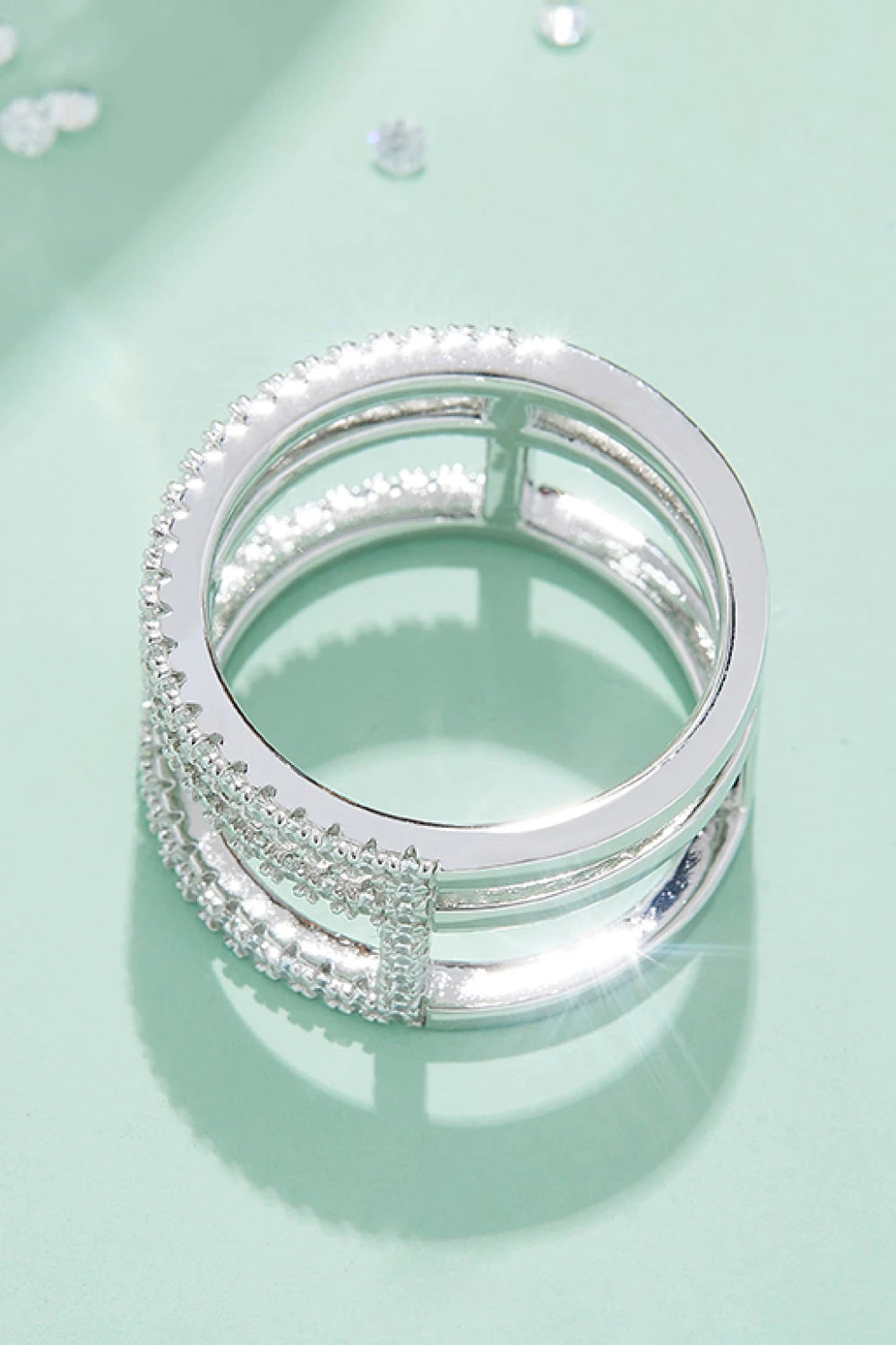 IREP Maxine Moissanite Ring Ring iRepBrand