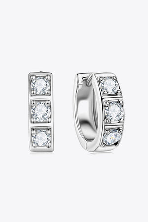 IREP Nudara Moissanite Huggie Earrings Earrings iRepBrand