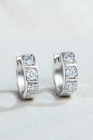 IREP Nudara Moissanite Huggie Earrings Earrings iRepBrand
