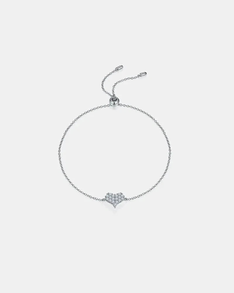 IREP Reins Moissanite Heart Bracelet Bracelet iRepBrand