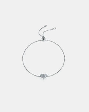 IREP Reins Moissanite Heart Bracelet Bracelet iRepBrand