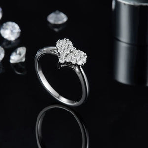 IREP Reins Moissanite Heart Ring Ring iRepBrand