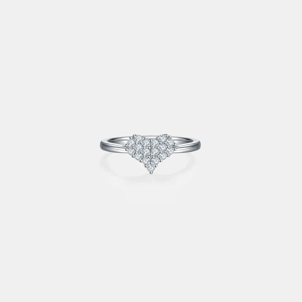 IREP Reins Moissanite Heart Ring Ring iRepBrand