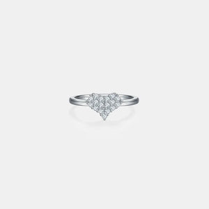 IREP Reins Moissanite Heart Ring Ring iRepBrand