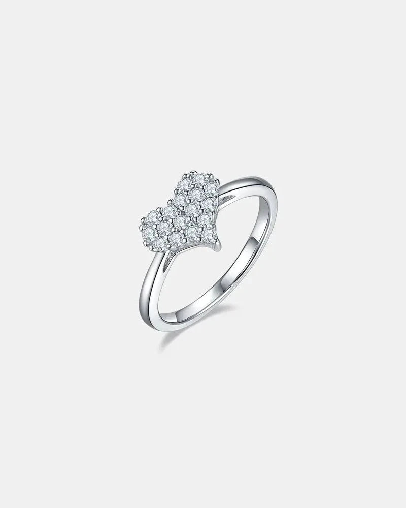 IREP Reins Moissanite Heart Ring Ring iRepBrand