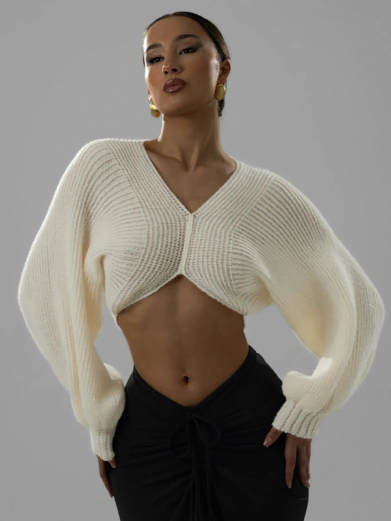 IREP Rylee Crop Sweater Top iRepBrand
