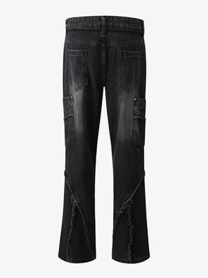IREP Stealth Wealth Abeba Frayed Hem Jeans Jeans iRepBrand