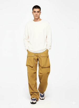 IREP Stealth Wealth Akko Drawstring Wide Leg Cargo Pants Pants iRepBrand