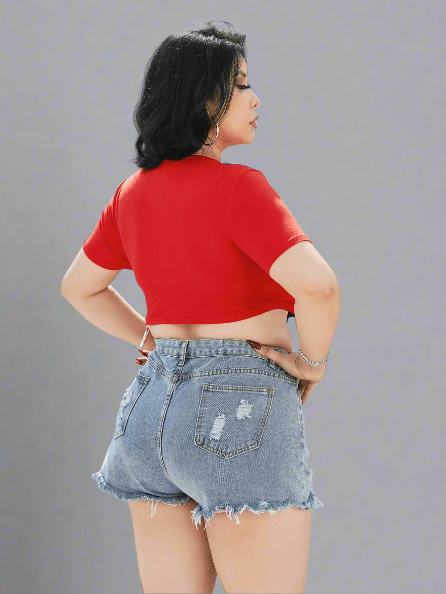 IREP Stealth Wealth Amador Blouse Crop Top iRepBrand