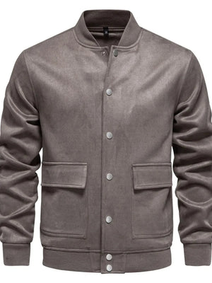 IREP Stealth Wealth Anubis Baseball Collar Snap Down Jacket Jacket iRepBrand
