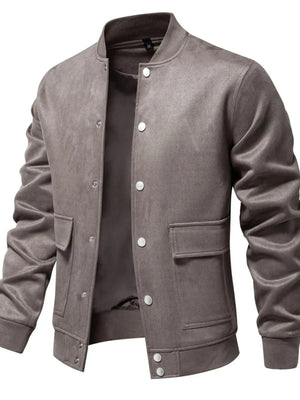 IREP Stealth Wealth Anubis Baseball Collar Snap Down Jacket Jacket iRepBrand
