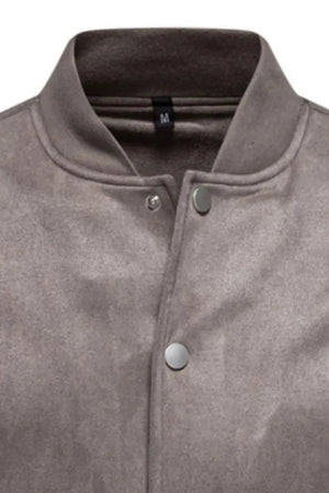 IREP Stealth Wealth Anubis Baseball Collar Snap Down Jacket Jacket iRepBrand