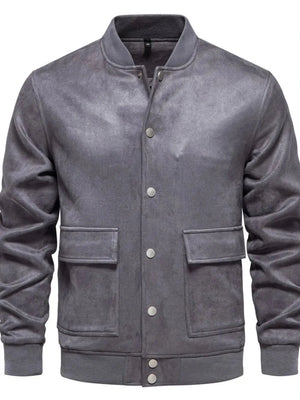 IREP Stealth Wealth Anubis Baseball Collar Snap Down Jacket Jacket iRepBrand