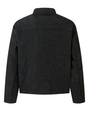 IREP Stealth Wealth Arafa Textured Bomber Zip-Up Jacket  iRepBrand