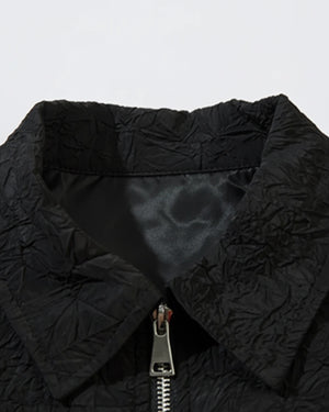IREP Stealth Wealth Arafa Textured Bomber Zip-Up Jacket  iRepBrand