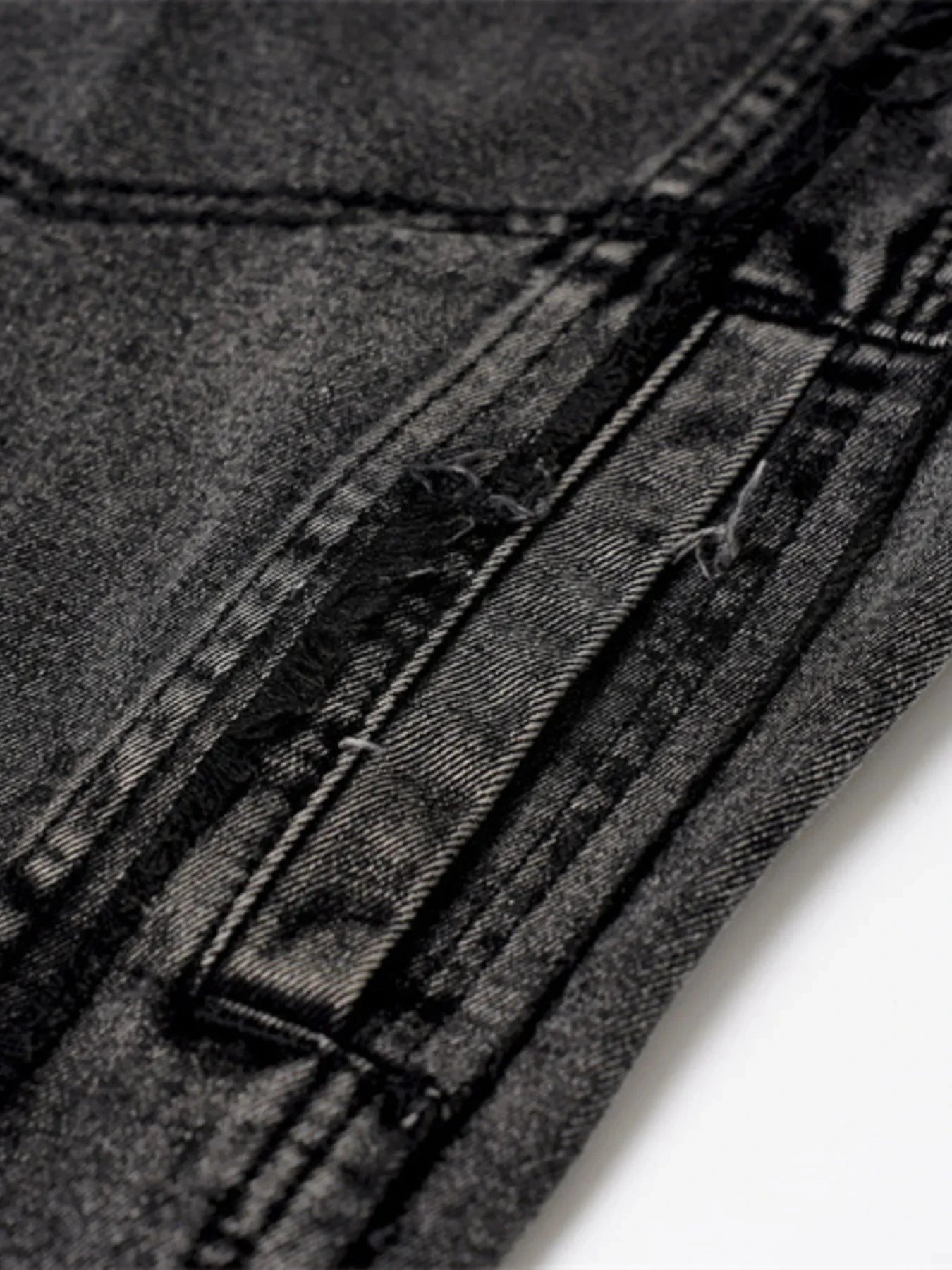 IREP Stealth Wealth Arjun Raw Hem Button Up Sleeveless Denim Jacket Jacket iRepBrand