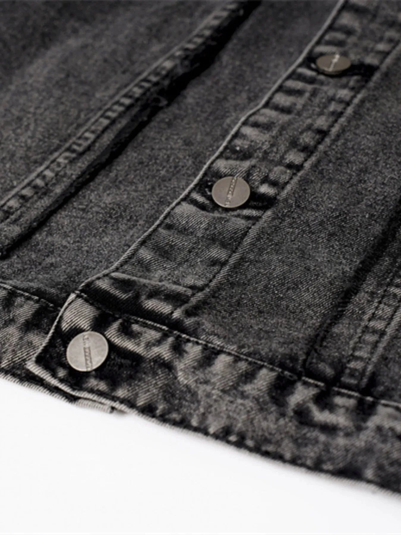 IREP Stealth Wealth Arjun Raw Hem Button Up Sleeveless Denim Jacket Jacket iRepBrand