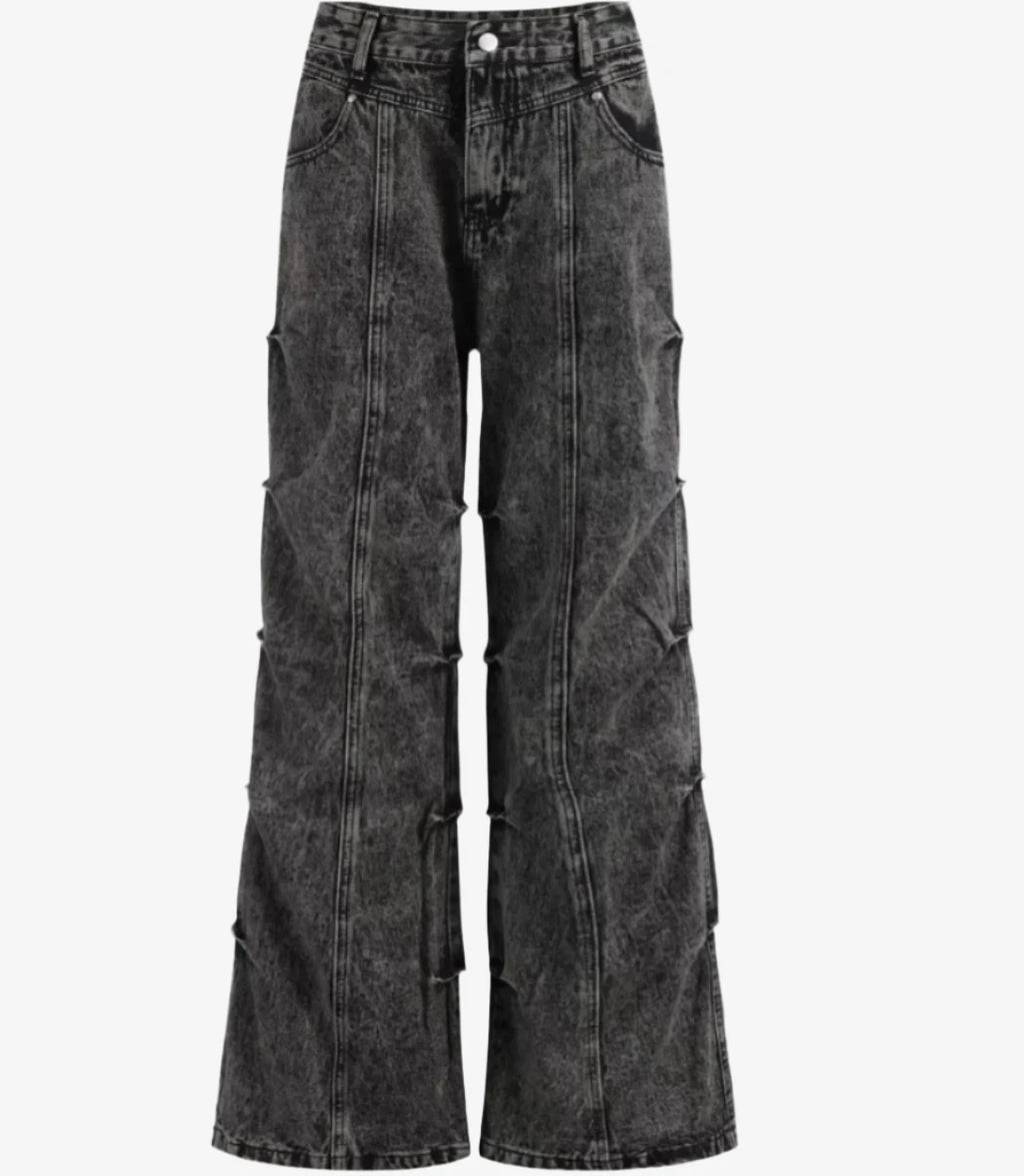 IREP Stealth Wealth Atticus Washed Wide Leg Jeans Jeans iRepBrand