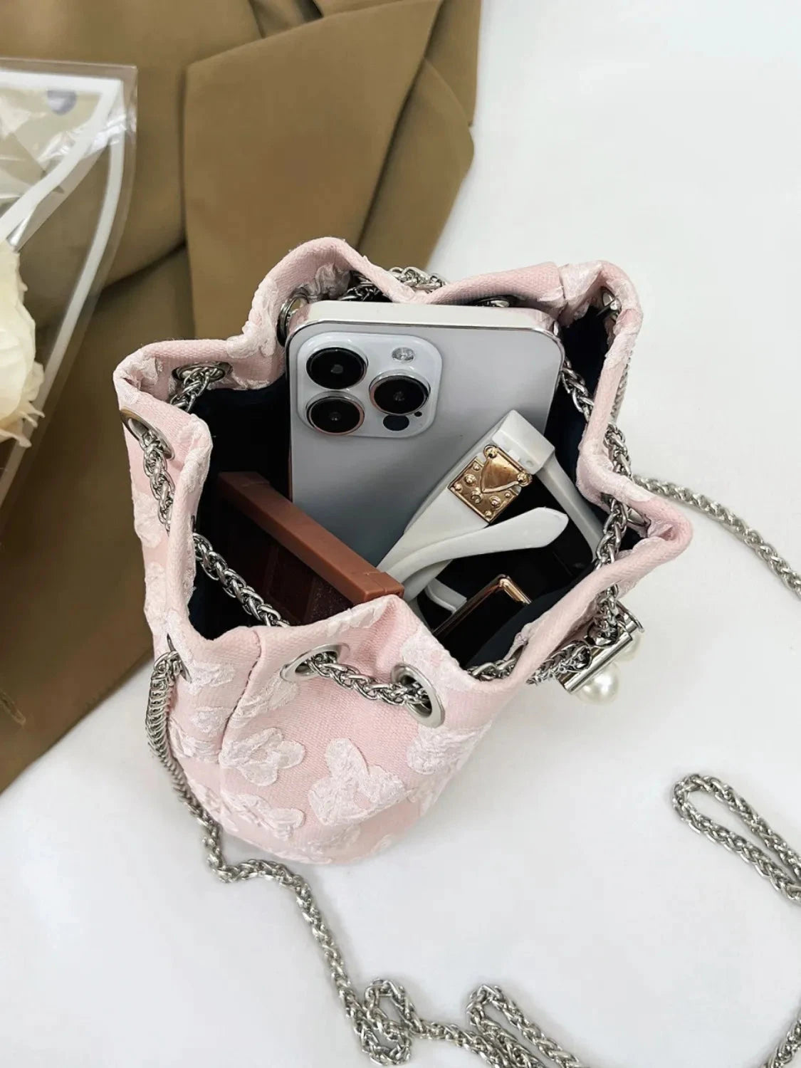 IREP Stealth Wealth Austina Chained Flower Bag Bag iRepBrand