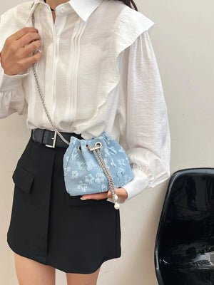 IREP Stealth Wealth Austina Chained Flower Bag Bag iRepBrand