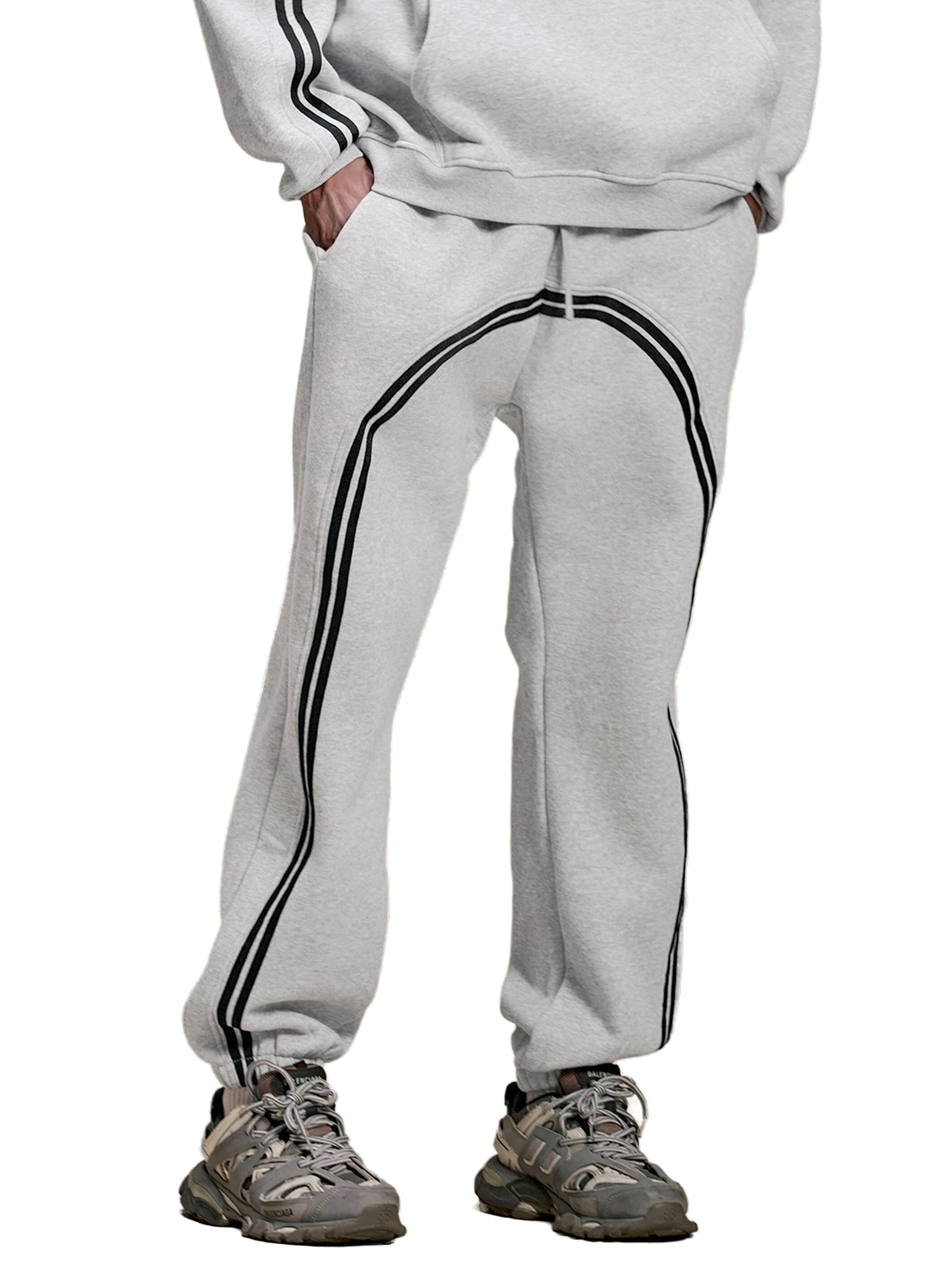 IREP Stealth Wealth Azael Sun Fade Contrast Tape Fleece Jogged Sweatpants  iRepBrand